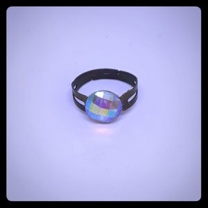 faux gem ring